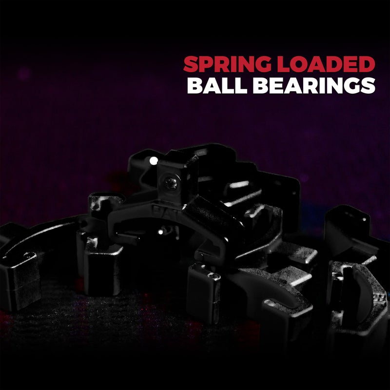 Olsa Tools Black Spring-Loaded Ball Bearing Socket Clips - 24-Pack (1/4-Inch) - Compatible with Olsa Socket Holders - Part: 1135 - Image 2
